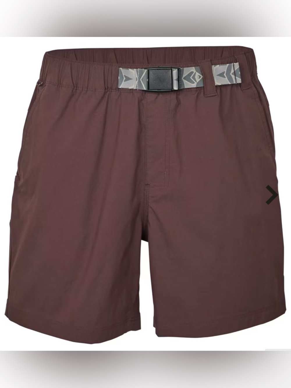 Women’s Ascend 6” Utility Hiking Shorts Huckleberry Burgundy M